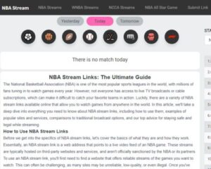 The Ultimate Guide to Watching NBA Streams